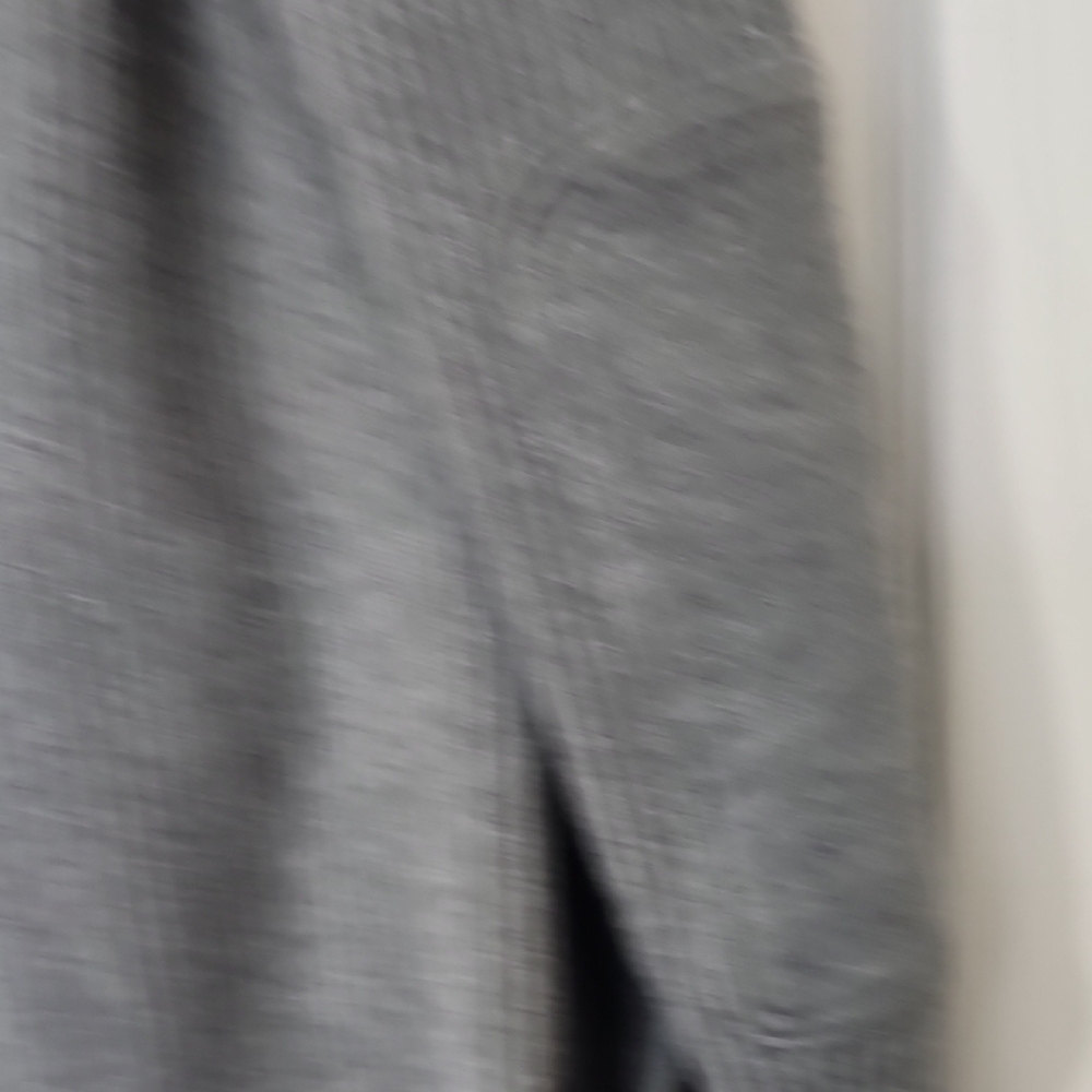 Express Gray Ribbed Hoodie - Picture 8 of 8